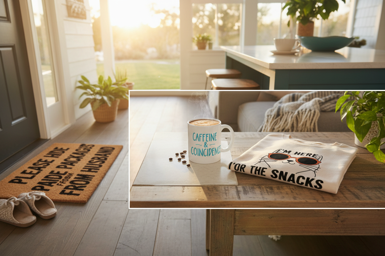 Funny Gifts for Real Life Moments Banner